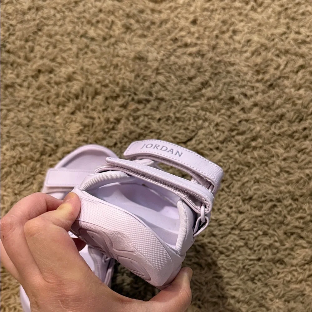 Jordan Lavender Platform Sandals